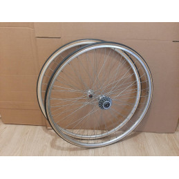 2 Roues 700c clincher Maillard HELICOMATIC NORMANDY COMPETI. Peugeot 126.6mm D12