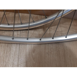 2 Roues 700c clincher Maillard HELICOMATIC NORMANDY COMPETI. Peugeot 126.6mm D12