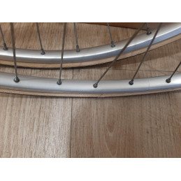 2 Roues 700c clincher Maillard HELICOMATIC NORMANDY COMPETI. Peugeot 126.6mm D12