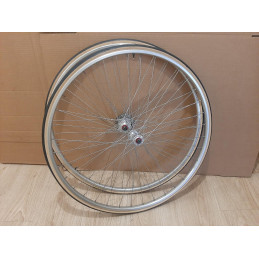 2 Roues 700c clincher Maillard HELICOMATIC NORMANDY COMPETI. Peugeot 126.6mm D12