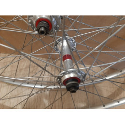 2 Roues 700c clincher Maillard HELICOMATIC NORMANDY COMPETI. Peugeot 126.6mm D12