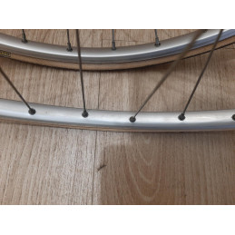 2 Roues 700c clincher Maillard HELICOMATIC NORMANDY COMPETI. Peugeot 126.6mm D12