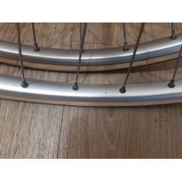2 Roues 700c clincher Maillard HELICOMATIC NORMANDY COMPETI. Peugeot 126.6mm D12