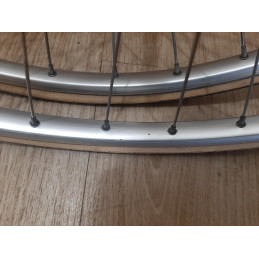 2 Roues 700c clincher Maillard HELICOMATIC NORMANDY COMPETI. Peugeot 126.6mm D12