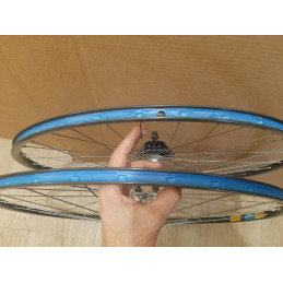 2 Roues MAVIC OPEN CD M SHIMANO RX100 7S vintage RO9