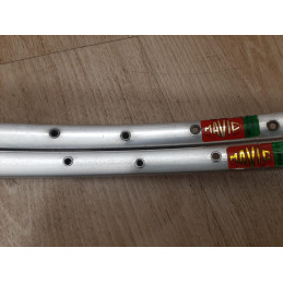 Jantes MAVIC MODULE E 700c vélo ancien CLINCHER rims 36/36S pneus D121