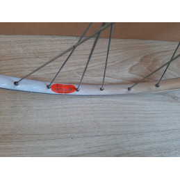 Spoke and nipple detail SUPER CHAMPION 650B wheel