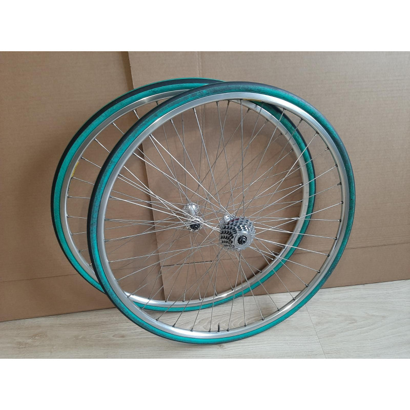 2 Roues MAVIC 190 FB HUB SHIMANO 7S 125.5mm vintage D12