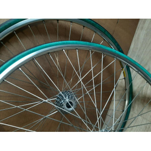 2 Roues MAVIC 190 FB HUB SHIMANO 7S 125.5mm vintage D12