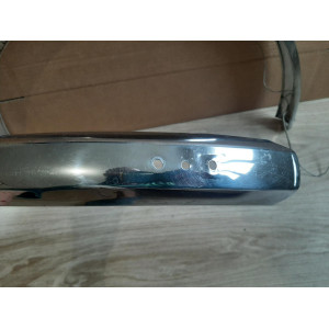 Parafango anteriore acciaio 45 mm bici turismo 700 profilo laterale
