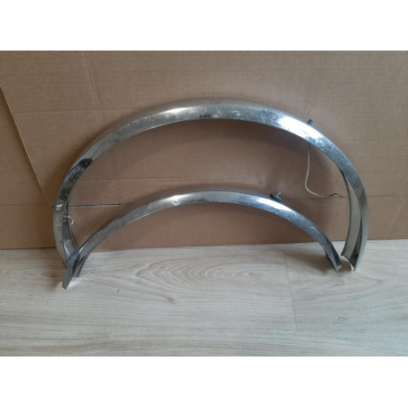 Guarda-lamas dianteiro traseiro 650 em metal 66mm largura detalhe perfil
