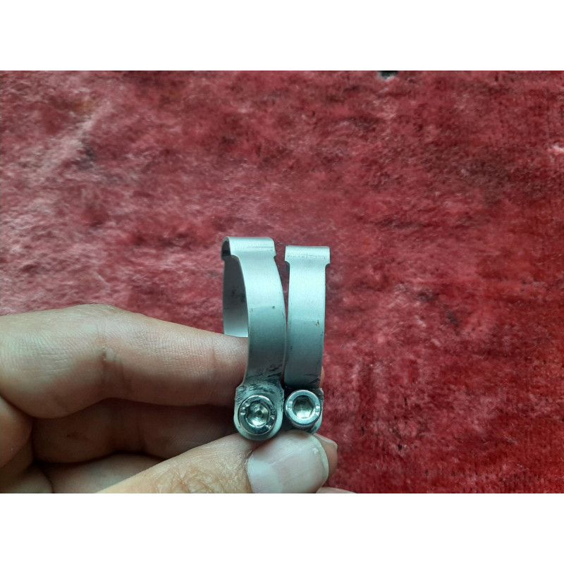 collier fixation porte bidon vélo vintage rétro ancien