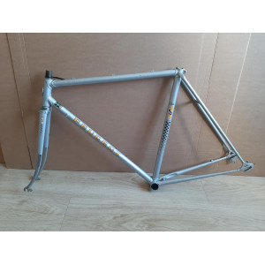 Cadre velo PEUGEOT PKN10 Compétition REYNOLDS 531 2930g 54×54cm 126.4 mm BSFF