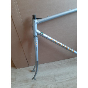 Cadre velo PEUGEOT PKN10 Compétition REYNOLDS 531 2930g 54×54cm 126.4 mm BSFF