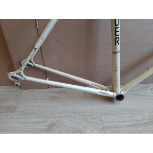 Cadre velo LODER 3140g 55×55cm 126mm 36X24/1"X24 vintage bike éroica