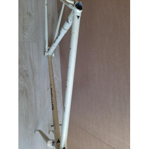 Cadre velo LODER 3140g 55×55cm 126mm 36X24/1"X24 vintage bike éroica