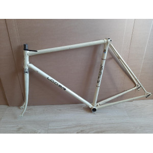 Cadre velo LODER 3140g 55×55cm 126mm 36X24/1"X24 vintage bike éroica