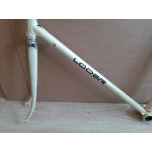 Cadre velo LODER 3140g 55×55cm 126mm 36X24/1"X24 vintage bike éroica