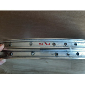 Pair of RIGIDA 700c Touring Bicycle Clincher Rims 36H 36/36S