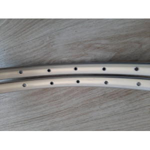 Pair of RIGIDA 700c Touring Bicycle Clincher Rims 36H 36/36S