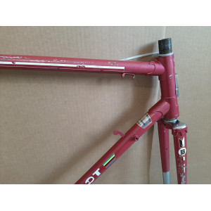 Vintage Peugeot steel fork crown and 25x100 threading