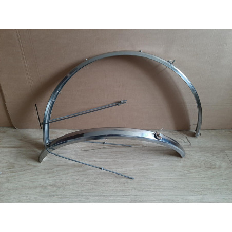 STEEL Mudguard 43mm for 700 touring vintage bike in good condition GB17
