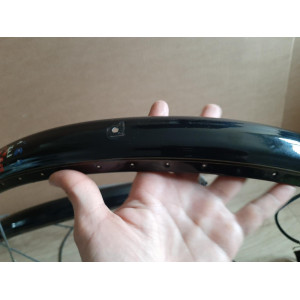 Schutzbleche aus STAHL 55mm für 650B Tourenrad - Guter Zustand