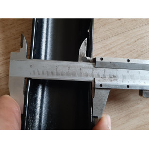 55mm Steel Mudguards for 650B Touring Bike in Good Condition