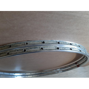 Pair of AVA 700c tubular rims for road bike, 36/36H, rare, circa 1960