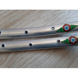 Jantes RECORD 700c Tubular rims 36S jantes a  boyau vintage bike JA8