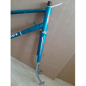 Misurazione tubo sella telaio Peugeot Lady 52.5cm
