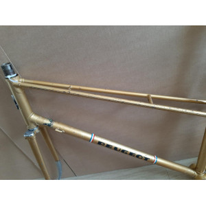 Cadre velo PEUGEOT PK65 randonneuse Reynolds 531 700 1978 lady 57cm 3400g 121,6mm BSFF