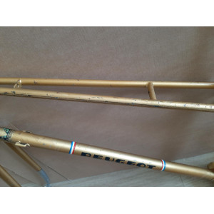 Cadre velo PEUGEOT PK65 randonneuse Reynolds 531 700 1978 lady 57cm 3400g 121,6mm BSFF