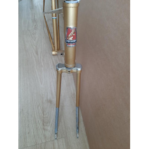 Cadre velo PEUGEOT PK65 randonneuse Reynolds 531 700 1978 lady 57cm 3400g 121,6mm BSFF
