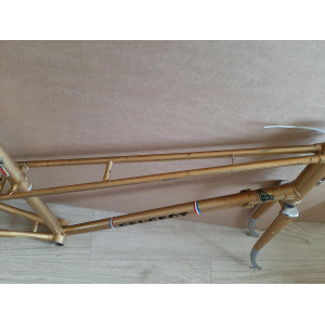 Cadre velo PEUGEOT PK65 randonneuse Reynolds 531 700 1978 lady 57cm 3400g 121,6mm BSFF