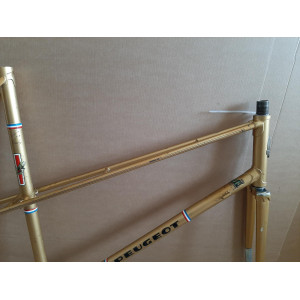 Cadre velo PEUGEOT PK65 randonneuse Reynolds 531 700 1978 lady 57cm 3400g 121,6mm BSFF
