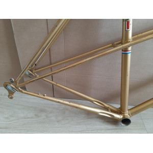 Cadre velo PEUGEOT PK65 randonneuse Reynolds 531 700 1978 lady 57cm 3400g 121,6mm BSFF