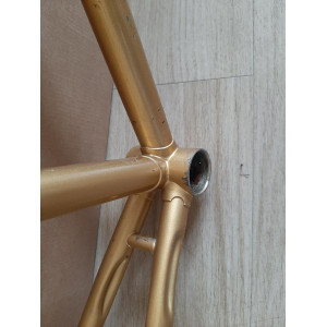 Cadre velo PEUGEOT PK65 randonneuse Reynolds 531 700 1978 lady 57cm 3400g 121,6mm BSFF