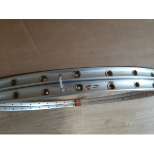 2 Jantes MAVIC MA2 ARGENT 700c clincher rims 36S jantes à pneus JA16