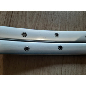 2 Jantes MAVIC MA2 ARGENT 700c clincher rims 36S jantes à pneus JA16