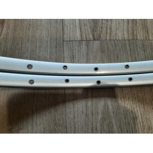 2 Jantes MAVIC MA2 ARGENT 700c clincher rims 36S jantes à pneus JA16