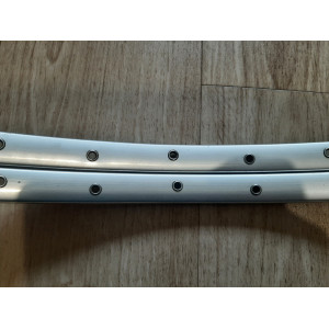 2 Jantes MAVIC MA2 ARGENT 700c clincher rims 36S jantes à pneus JA16