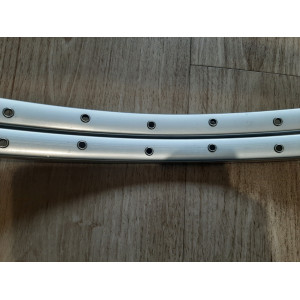 2 Jantes MAVIC MA2 ARGENT 700c clincher rims 36S jantes à pneus JA16