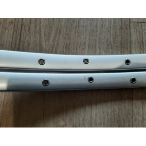 2 Jantes MAVIC MA2 ARGENT 700c clincher rims 36S jantes à pneus JA16