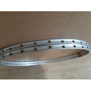 2 Jantes MAVIC MA2 ARGENT 700c clincher rims 36S jantes à pneus JA16