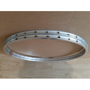 2 Jantes MAVIC MA2 ARGENT 700c clincher rims 36S jantes à pneus JA16