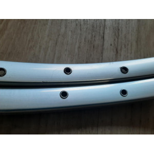 2 Jantes MAVIC MA2 ARGENT 700c clincher rims 36S jantes à pneus JA15
