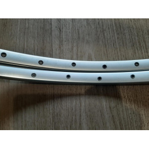 2 Jantes MAVIC MA2 ARGENT 700c clincher rims 36S jantes à pneus JA15