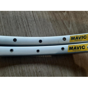 2 Jantes MAVIC MA2 ARGENT 700c clincher rims 36S jantes à pneus JA15
