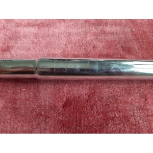 Vintage chrome steel seatpost 25.4 mm TS6